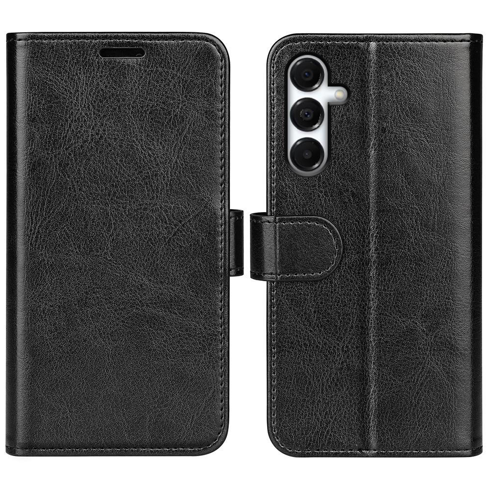 For Samsung Galaxy A17 Case Crazy Horse Texture Stand Leather Phone Cover