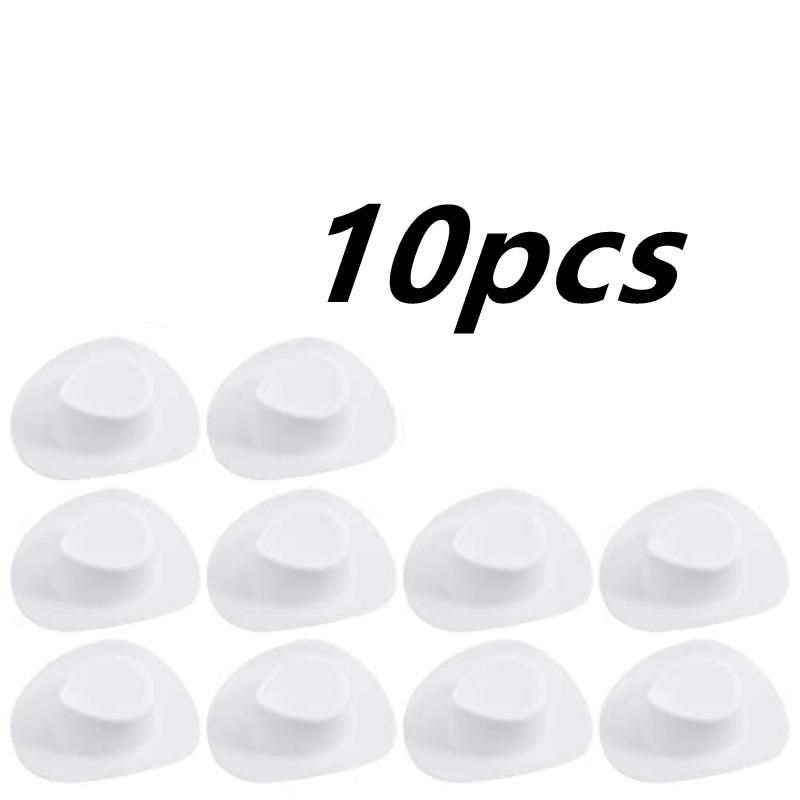 

10 шт., мини-ковбойская шляпа в стиле вестерн, женская ковбойская шляпа, кукольная шляпа, пластиковая милая кукольная шляпа, аксессуары для украшения вечеринки 10pcs белый