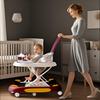 Baby Multi-Functional Comfortable Walker With Awning Anti-Rollover Baby Walker Can Sit Adjust And Shake The Walker For Boy Girls