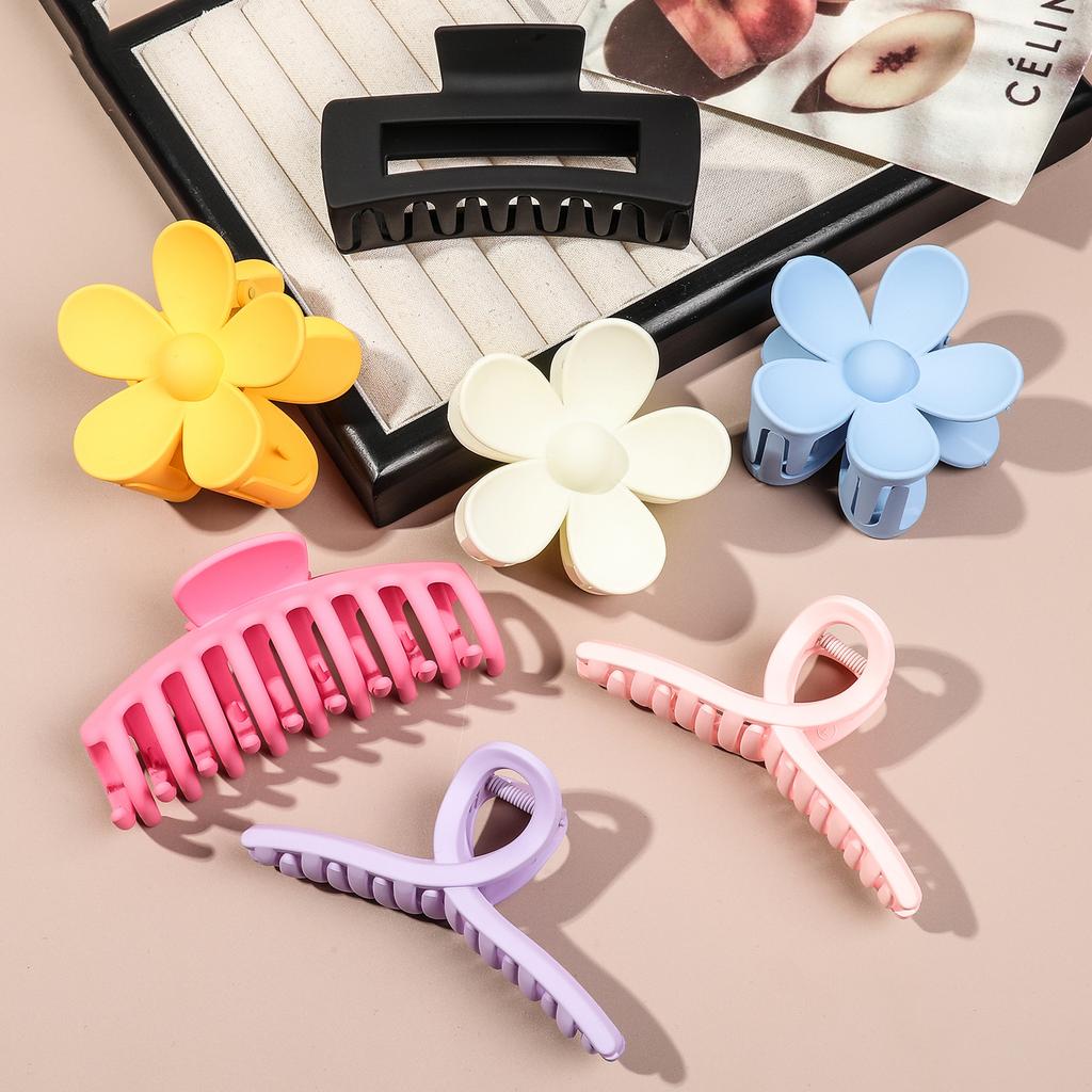27pcs/set Women's Flowers Hair Claw Clips Hairband Set Headband Velvet Hair Hoop Wristband For Washing Face Skincare Makeup Wear