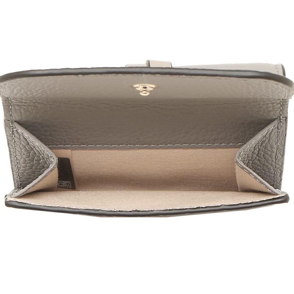 Chloe Alphabet Mini CHC21WP946F57 053 Tri-fold Wallet, Gray, Women's, [Used]