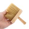 Neck Face Duster Brush Salon Hair Cleaning Wooden Sweep Brush Hair Cut Hairdressing Tool