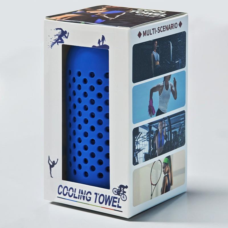 Toalla Refrescante de Secado Rápido Personalizable con Funda de Silicona para Gimnasio, Viajes y Deportes