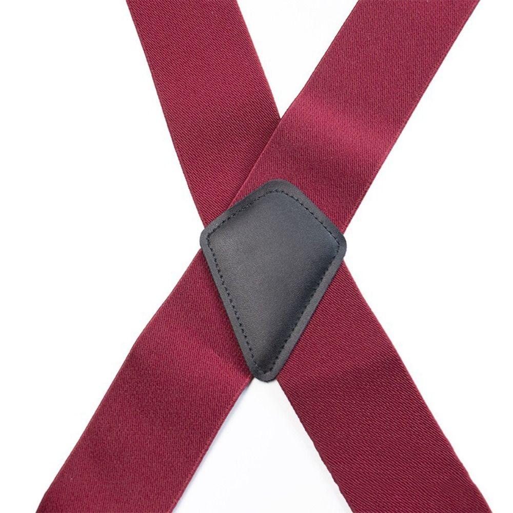 X-Rücken Herren Hosenträger Breite Hosenträger Träger Neue Hosenträger Party