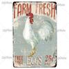 MyPlate Fresh Egg Metal Sign Vintage Plaque Tin Sign Home Decor Bar Sign Coop Ckicks Art Poster Outdoor Decor