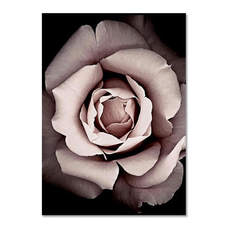 Pink Wall Art Peony Flowers Posters Pictures Quotes Bedroom Wall Decorative Prints Wall Painting for Living Room Decor Art