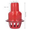 Kadimendium 2in Water Pump Filter Bottom Check Valve Wear Proof Aluminum Alloy Pump Foot Valve Flat Check Valve for Gasoline Engine