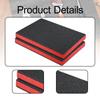 2Pcs Tool Box Foam Inserts Cuttable Anti Slip Packing Foam Pads for Padding Storage Tabletop Miniatures DIY Crafts Transport