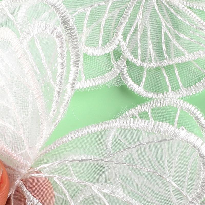 Cute Cartoon Mesh Bow Lace Embroidery Sticker Diy Hand Account Accessories Accessories Brooch Hairpin Hair Accessories Accessories