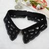 Lace Floral False Collar Black Decoration Collar Fashion Clothes Trim