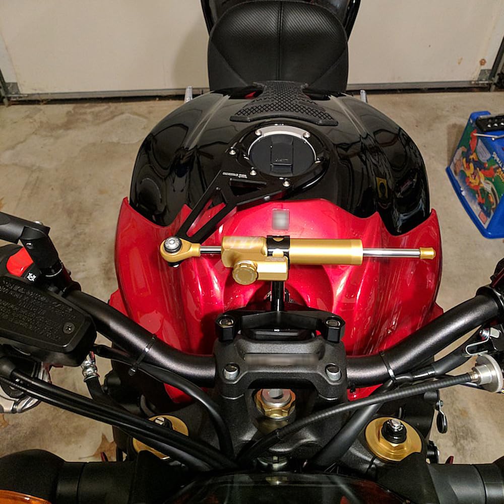 XIAMAOZPR for Carbon Steering GSXS1000 S1000gt Damper Stabilizer Bracket Support Mount Kit Motorcycle Accessories