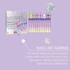 12Pcs/Set Nail Acrylic Graffiti Pen 12 Color Nail Marker Drawing DIY Beauty Nail Art Tools Waterproof and Quick Drying Nail Mark