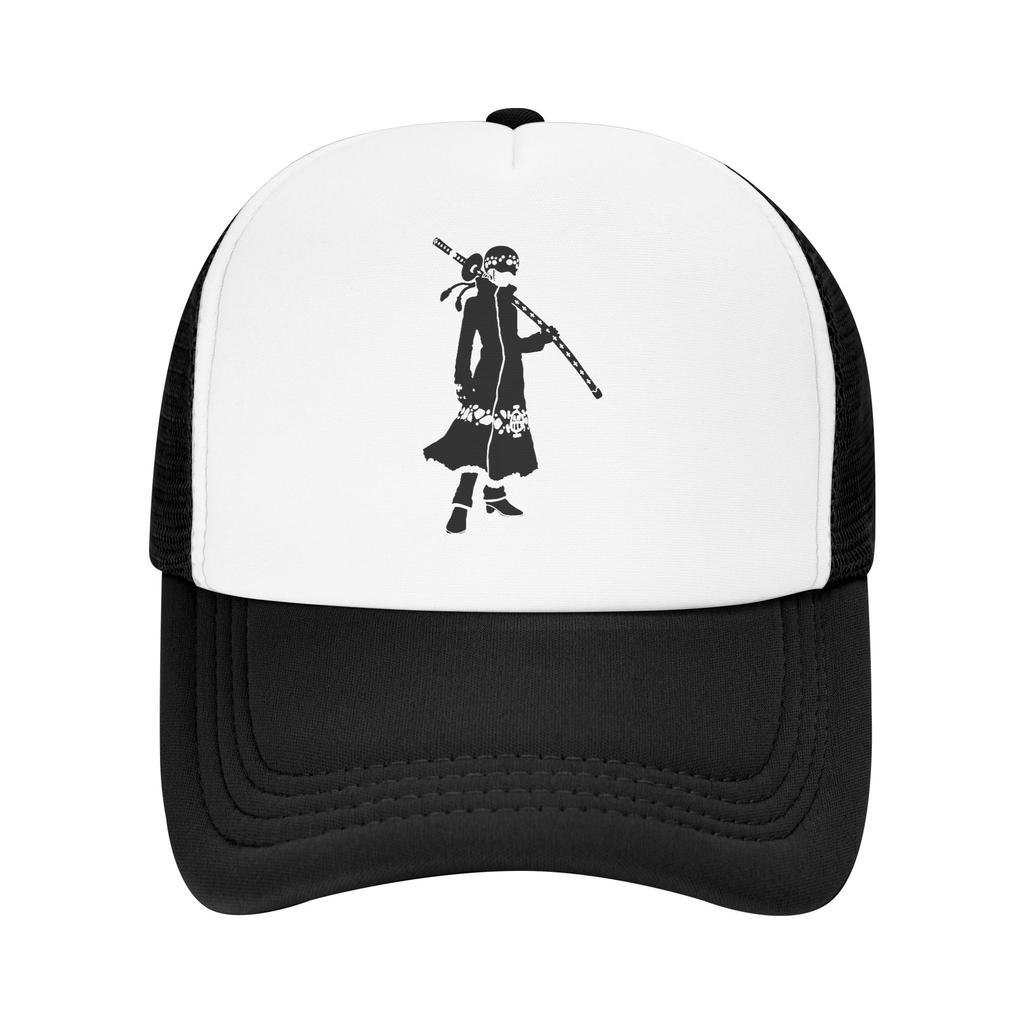 Robin Devil Fruit Hana Hana No Mi Mesh Baseball Cap Adult Vintage Trucker Hat onepieces Adjustable Polyester Snapback Caps