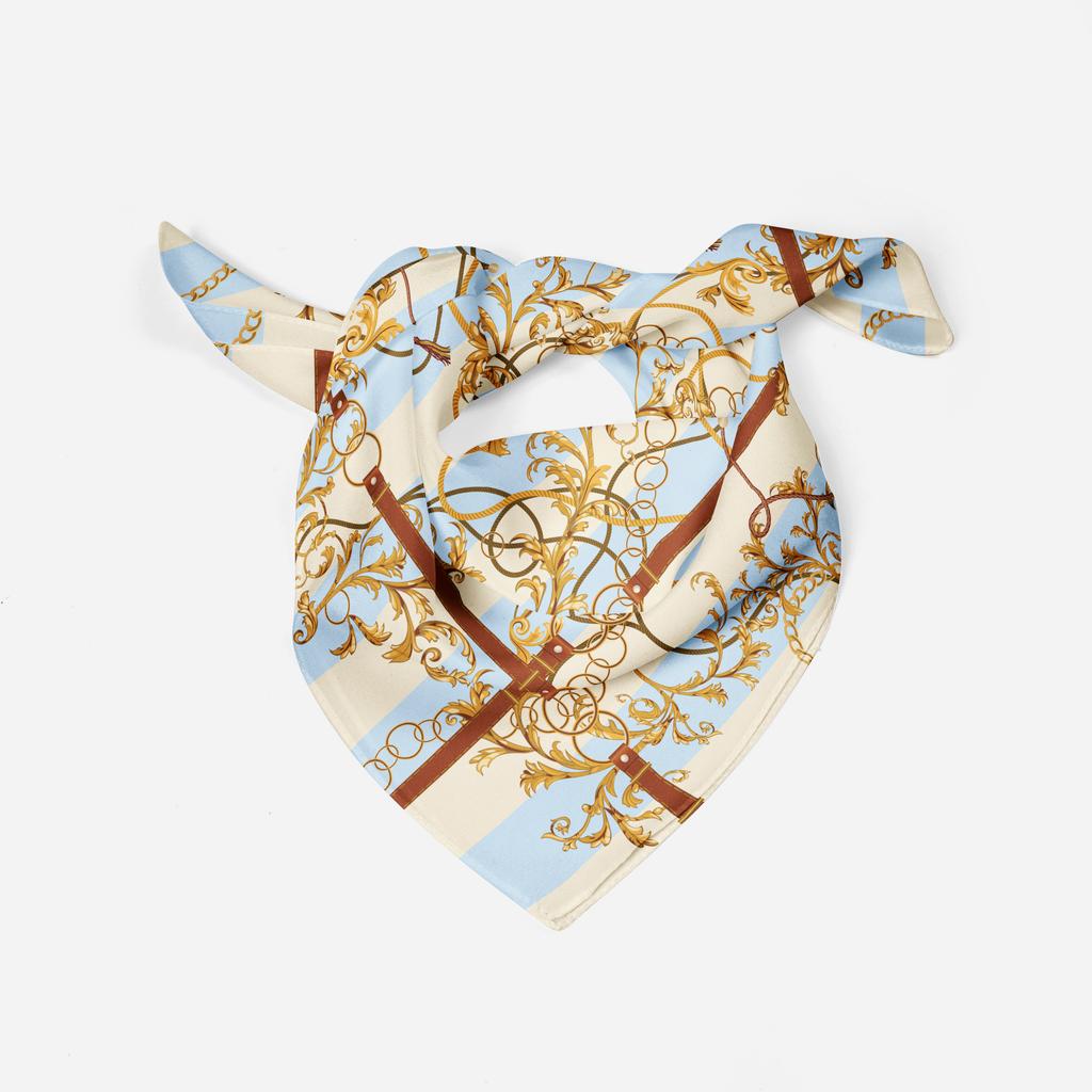 70*70cm  Scarf 2025 Women Silk Satin Women Bandana Scarves Scarf for Women Neckerchief luxury Scarf Headband Foulard Gift