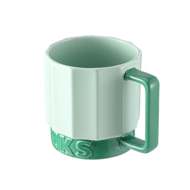 Starbucks Green Geometric Mug