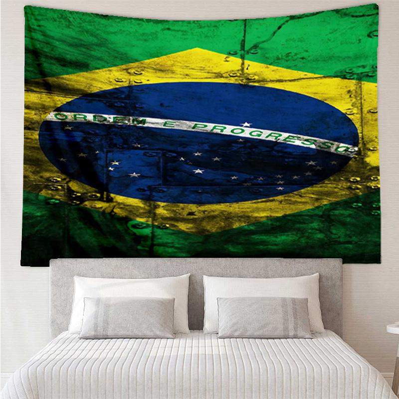 1PC Brazil Artwork Printed Tapestry Room Decoration Wall Hanging for Living Room Bedroom, dormitory, Birthday and Christmas gifts