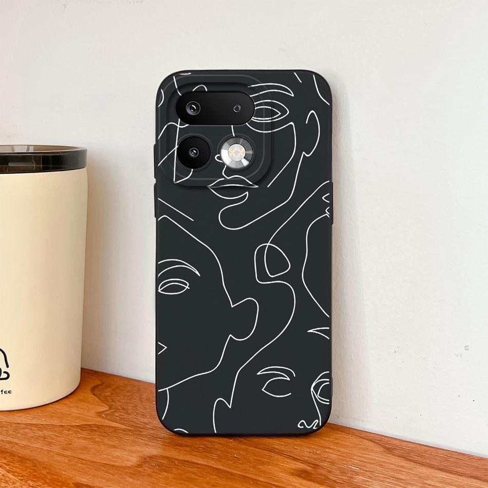 

For Realme 16 Pro Plus Case Minimalist Hearts High Quality Liquid Silicone Full Protection Phone Cover For Realme16 Pro+ Fundas realme 16 Pro+