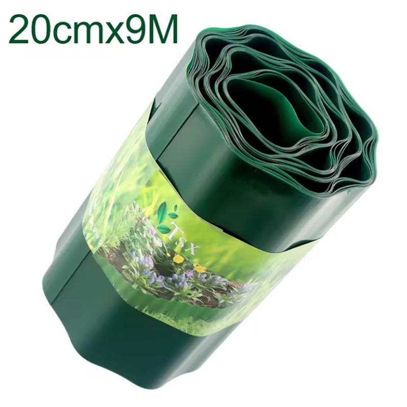 Gartenzaun, flexibel, zufälliges Zuschneiden, gewelltes Design gegen eindringendes Unkraut, Garteneinfassung, Gartendeko