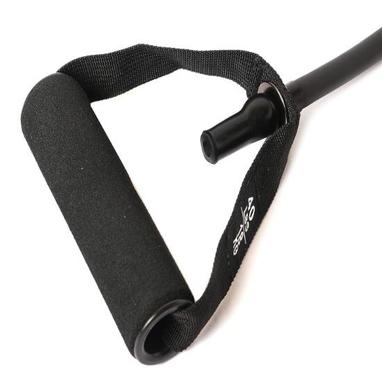 Resistance Tube with Handles and Home Gym Bands and Travel Weight Exercise Physical Therapy and Home Fitness Build Arm Shoulder (40 LBS (Medium))