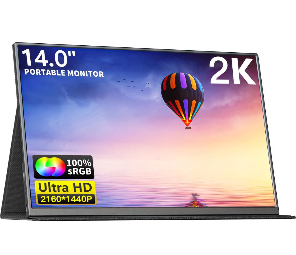 Custom 14" 3:2 LED Display 2K Resolution 100% SRGB IPS Screen Type-C Portable Monitor consumer electronics