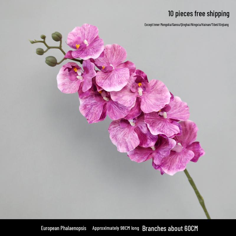 Purple Floral Wedding Arrangement - Silk Hydrangea, Rose, Bamboo Leaves & Grass for Flower Arches