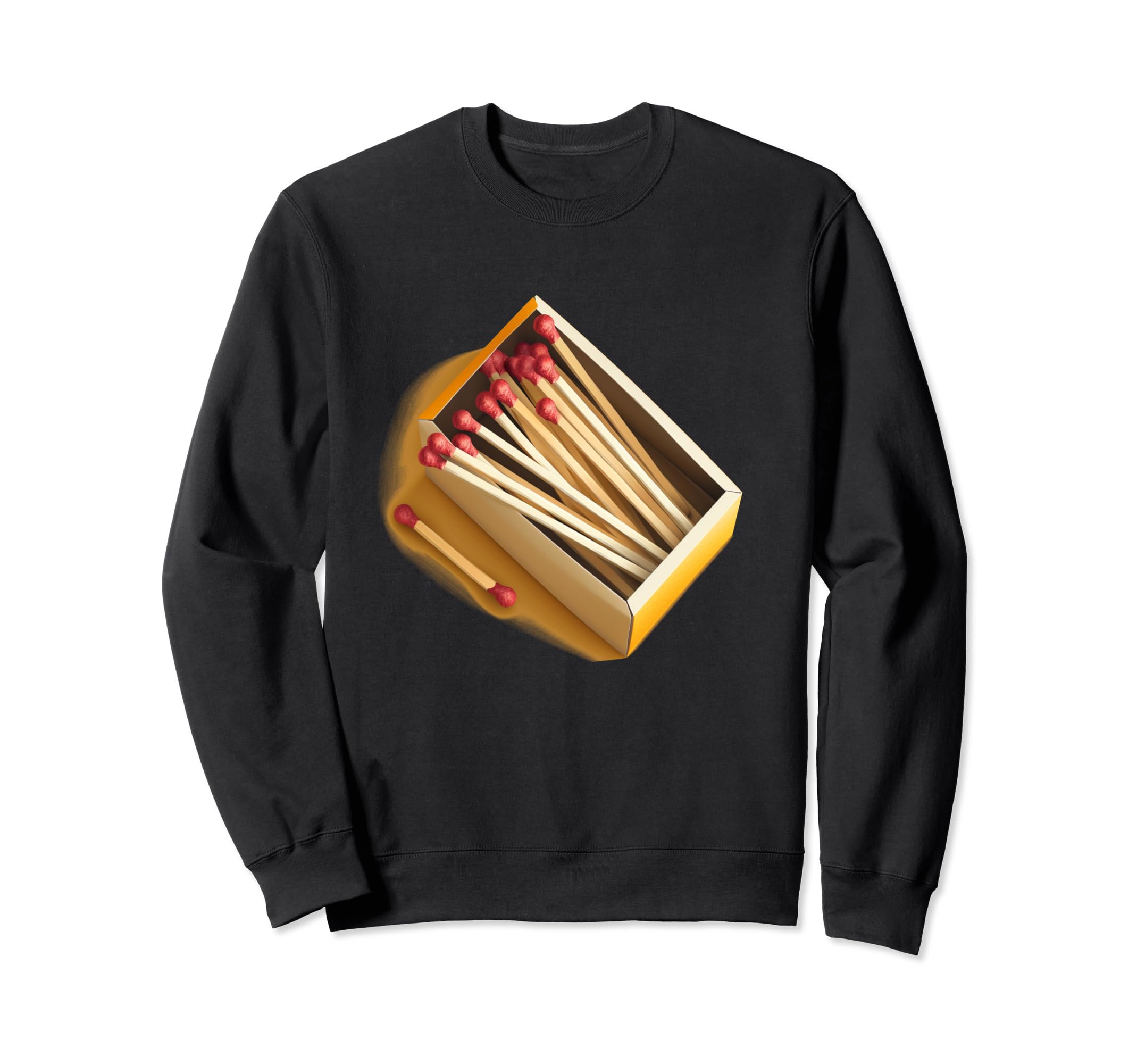 

Cool Party Matchbox Fire and Flame Sweatshirt