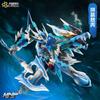 23cm Motor Nuclear AoBing Assembly Model Kit Action Figure Mecha With Dragon Figure Alloy Skeleton Highly Posable Robot Toy Gift