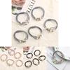 Korean Version Of The Three-strength Rubber Band High-elastic Pearl Head Rope For Women And Girls