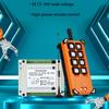AC 220V-380V 8CH Channels 8CH RF Wireless Remote Control Switch Remote Control System Receiver Transmitter 315/433 MHz