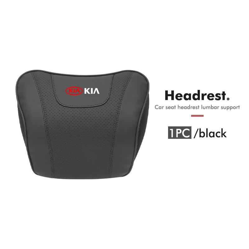 For KIA Car Neck Cushion Lumbar Support Pillow Waist Cushion Sorento Stinger Soul Spectra Niro Cadenza Sephia