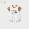TONGTAI Baby Summer Modal Cotton Short-Sleeve Romper