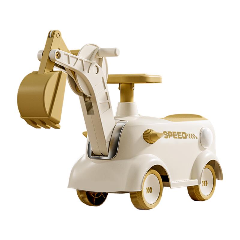 Four-Wheel Balance Bike & Stroller for Kids 1-3 Years