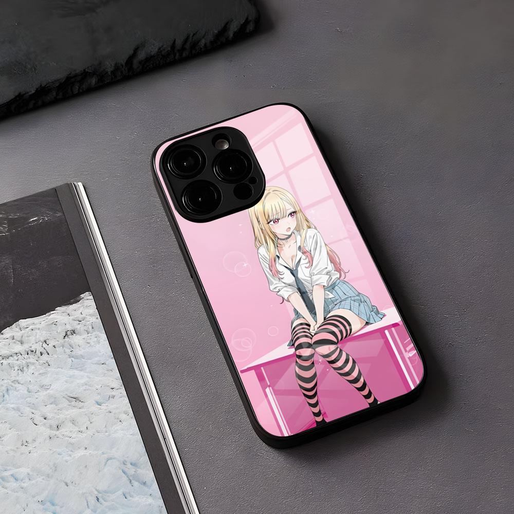 Sono Bisque Doll Wa Koi Wo Suru Phone Case For IPhone 17 Air 16 E Pro Max 15 14 13 Mini 12 Pro 11 Max Plus Black Glass Cover