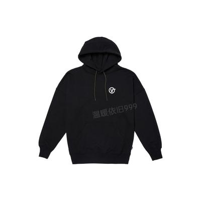 Vans Letter Logo Printed Hoodie Unisex Hoodies Black VN0A4BP7BLK