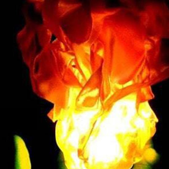 Halloween Glänzendes Licht Konstanter Strom Energiesparen Halloween-Accessoire Schwebende Feuerball-Flammen-Dekorationslampen für Spukhaus