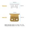 Hair Clipper Blade Cutter Head Replacement Accessories Set Fit for Andis TOutliner
