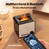 White Noise Player Schlafmaschine Ätherisches Öl Aromadiffusor Flammenbefeuchter Bluetooth-Lautsprecher für Zuhause Schlafzimmer Geschenk
