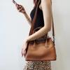 2025 Women's Genuine Leather Tote: High-End, Large Capacity, Commuter Handbag