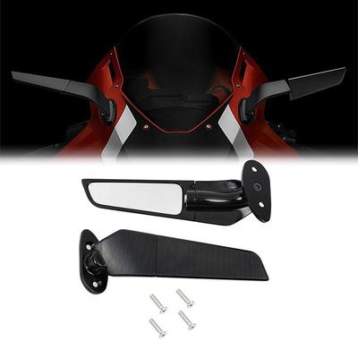 Motorcycle Accessories Mirror Modified Wind Wing Adjustable Rotating Rearview Mirror Moto Fit for HONDA CBR1000RR 2008-2021
