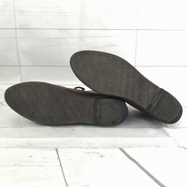 BALLY Leather Short Boots Chukka [23.5/Brown] Switzerland(USED)