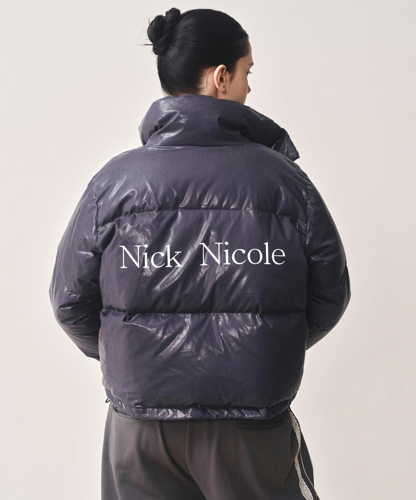 Nick&Nicole Nicole Glossy Short Puffer Padding_Navy
