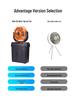 2026 Portable Outdoor Camping Fan with Spray, 20,000mAh, Rechargeable, Long Battery Life, Oscillating Fan with Light