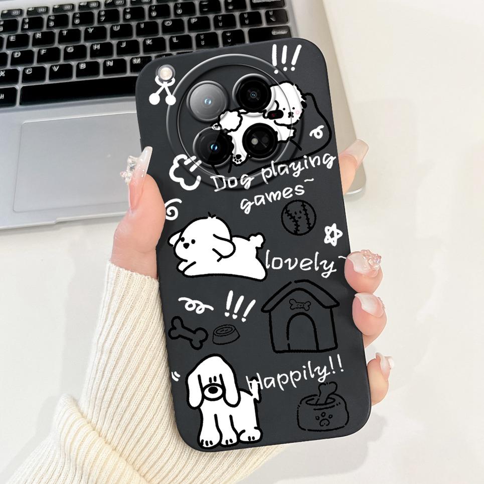 Cartoon Fashion Back Cover For Infinix Zero 40 4G X6860 Phone Case Soft Silicone Dragon Astronaut Black Cat Funda Zero40 Bumper