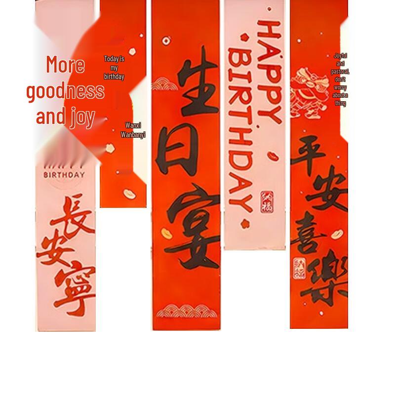 

KODENOR Birthday Party Banner & Decor Set
