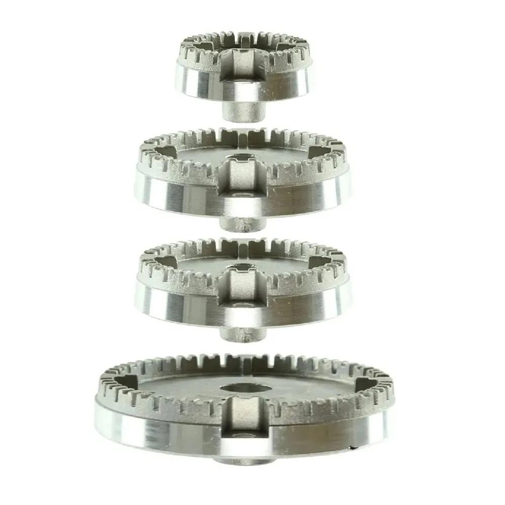 Universal Cooker Hat Set, Oven Gas Stovetop Flame Cap Set Cover, Fits Most Stove Knobs, Cover Kit, Quality Metal Stove Knobs 4pc