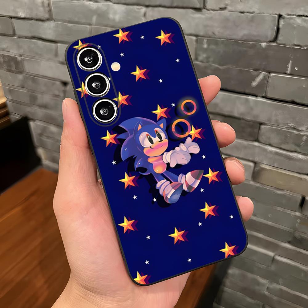 Anime S-Sonic Igel Handyhülle Für Samsung S26 S25 Plus S20 S20 Plus S22 Ultra S23 FE S21 Plus S21 Ultra Weiche Hülle