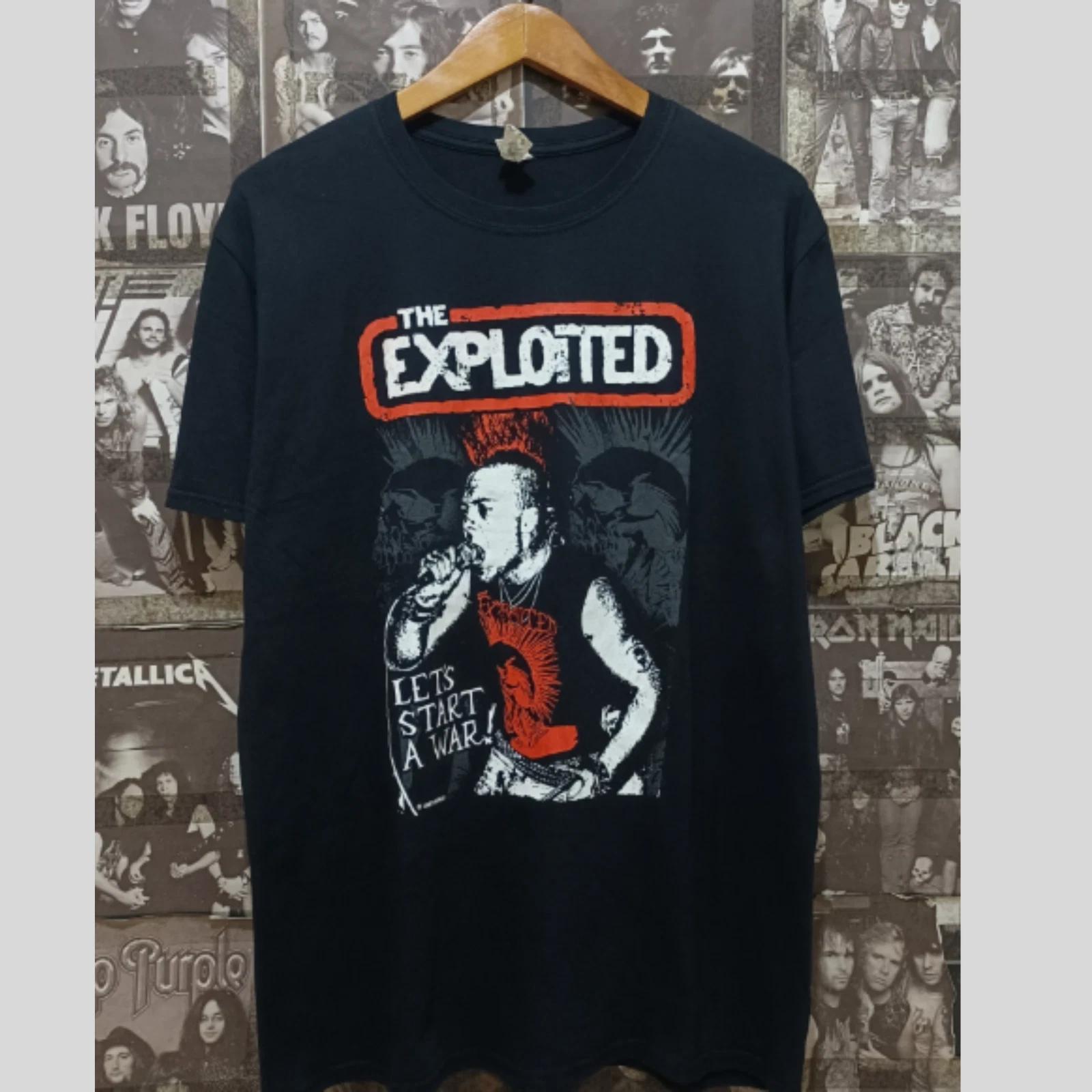 THE EXPLOITED Band - LET S START A WAR T-shirt 3XL