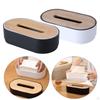 Elegant Wooden Tissue Box Organizer for Home and Office