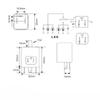 Universal 12V 3-Pin LED Flasher Relay Anti-Hyperflash Motorcycle Turn Signal Converter for CF13 CF14 Car Truck ATV Compatible Relays 5