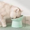 1 pezzo di protezione per il collo con fondo alto, per cani, gatti, ciotola di riso, cibo, carino, bocca superficiale, ciotole per conigli, forniture